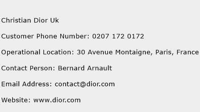 christian dior address|christian dior customer service email.